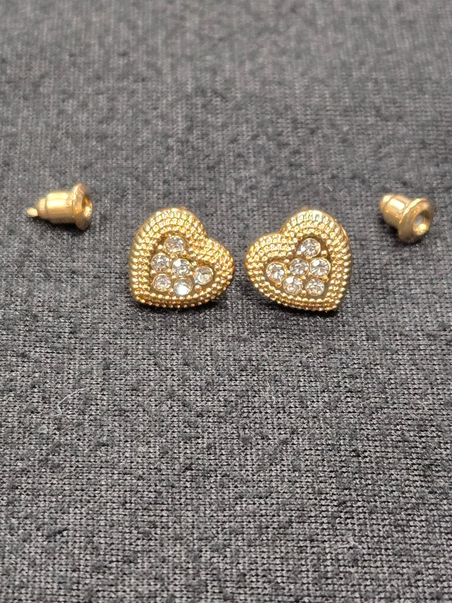 Heart studs