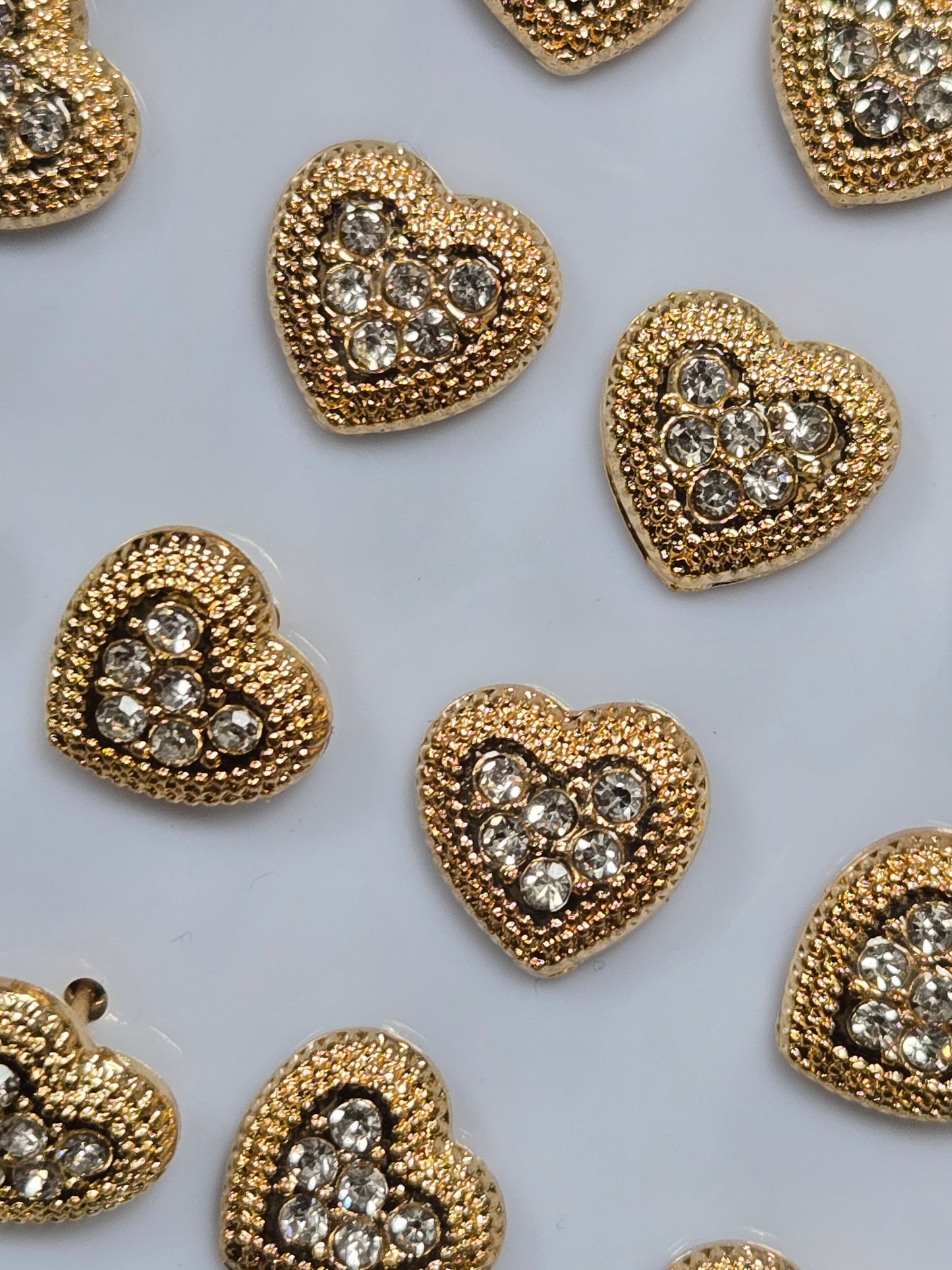 Heart studs