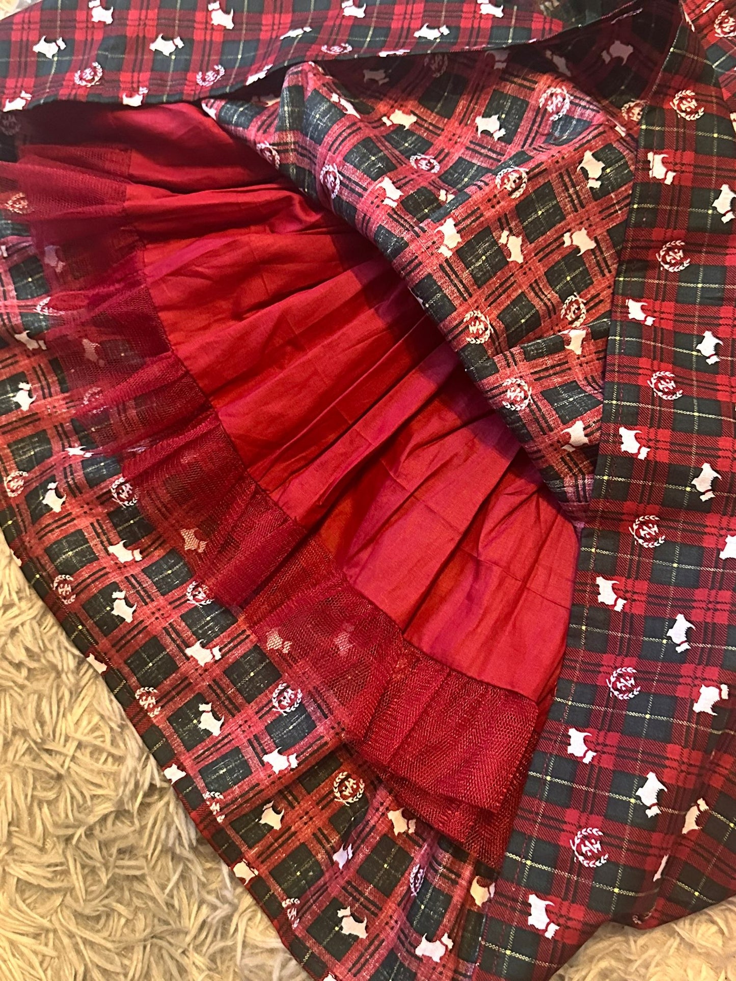 Sophie Tartan Dress Girls