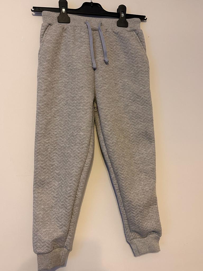 Grey Hooded Sweat Suit Boys