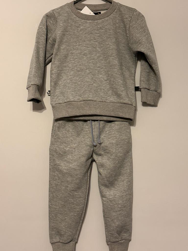 Grey Sweat Suit Boys